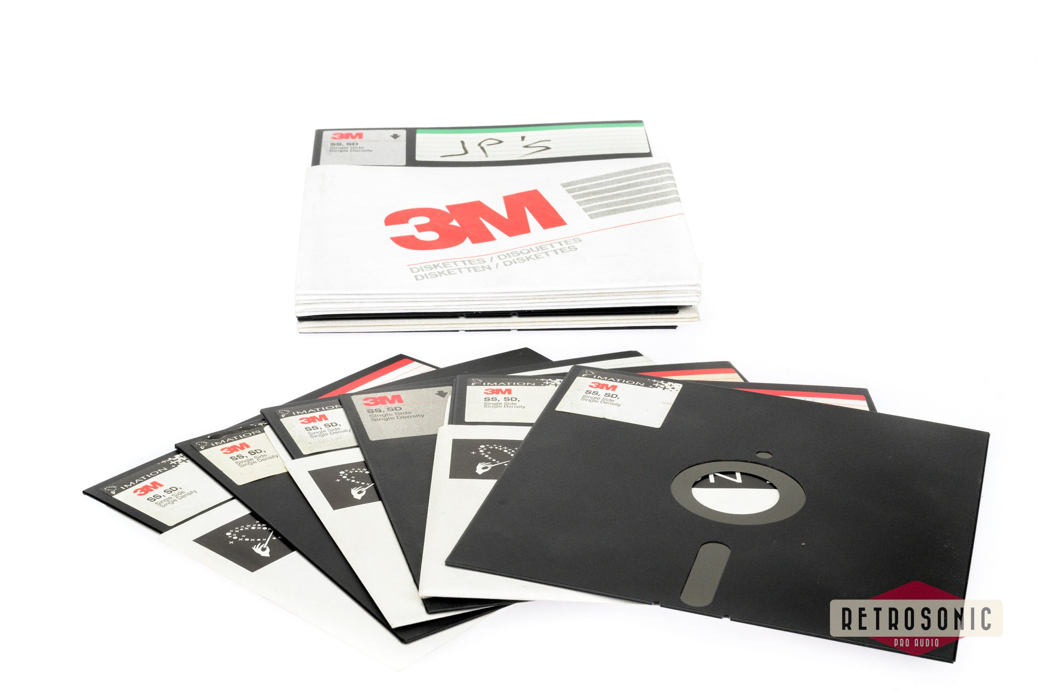 3M Imation 8" 8-inch Floppy Diskettes used VINTAGE 22 pcs DS/DD